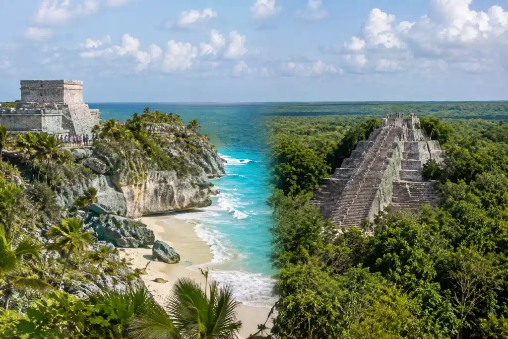 Comparativa entre las ruinas mayas de Tulum y Cobá en Riviera Maya